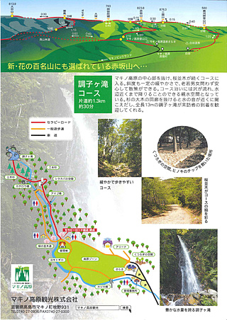 森林セラピー　調子ヶ滝コース